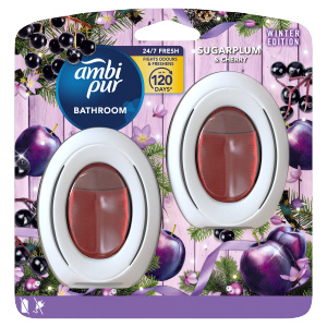 AmbiPur bathroom (2x8ml/bli) Sugar Plum