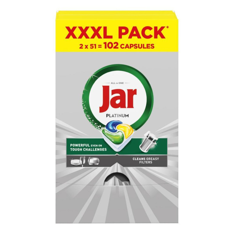 Jar Platinum Lemon kapsle do myčky