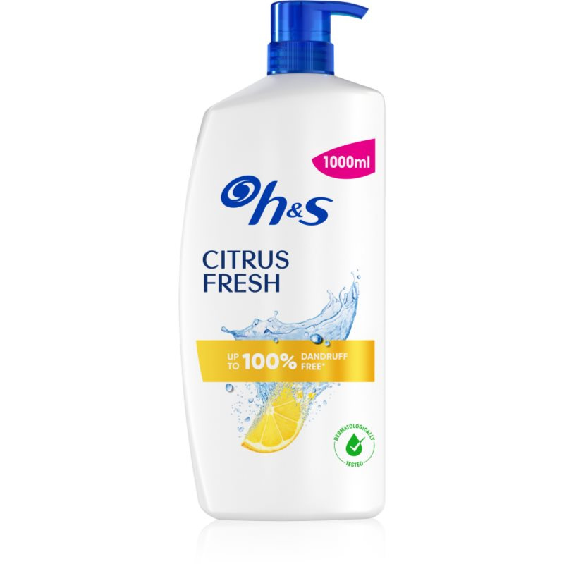 Head&Shoulders šampon 1000ml Citrus s pumpou