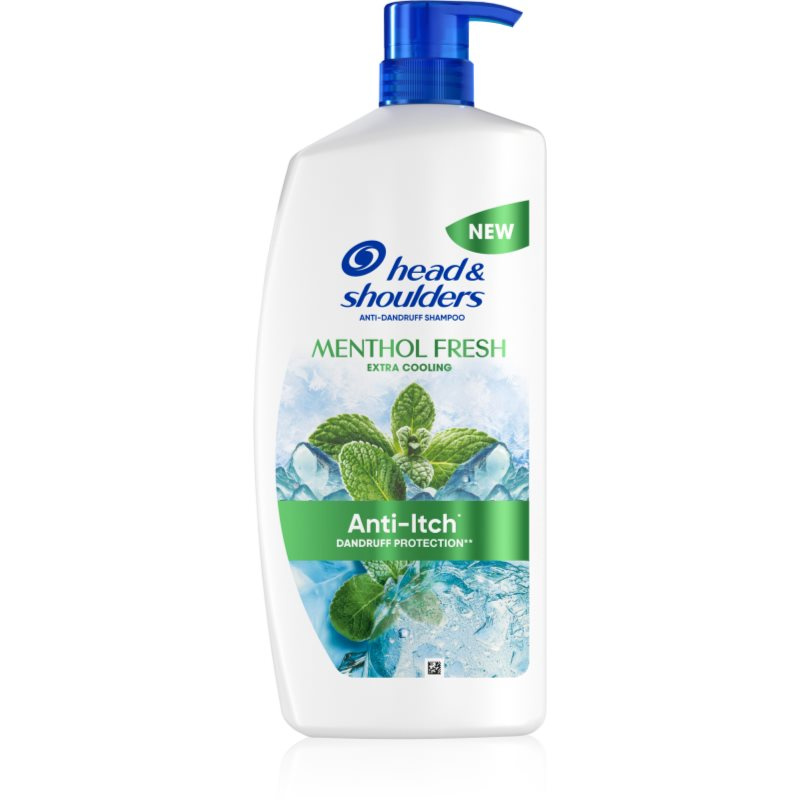 Head&Shoulders šampon 1000ml Mentol s pumpou