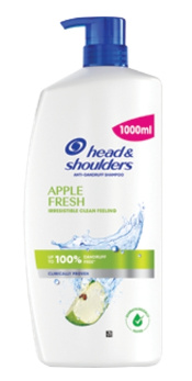 Head&Shoulders šampon 1000ml Apple s pumpou