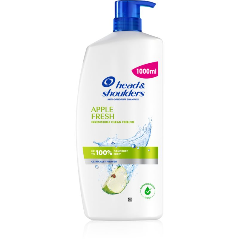 Head&Shoulders šampon 1000ml Apple s pumpou