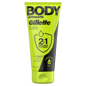 Gillette Labs Body + Intimate pěna na holení 2 v 1 177 ml