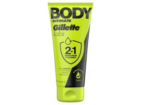 Gillette Labs Body + Intimate pěna na holení 2 v 1 177 ml