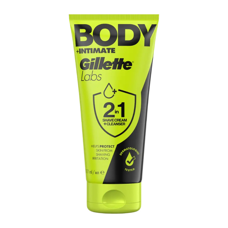 Gillette Labs Body + Intimate pěna na holení 2 v 1 177 ml