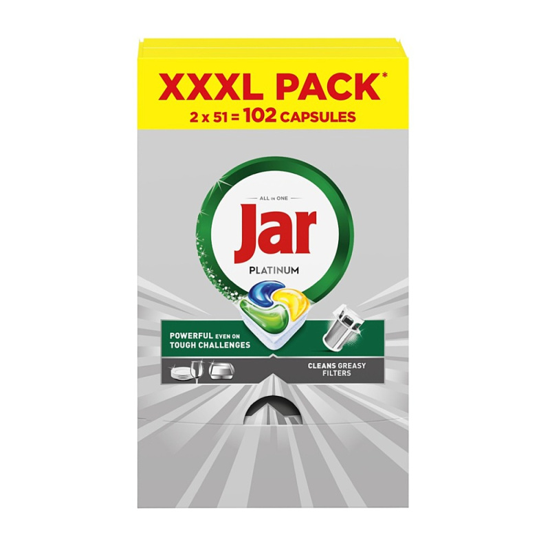 Jar (myčka) Jar tab (2x51ks/kra) Platinum BOX