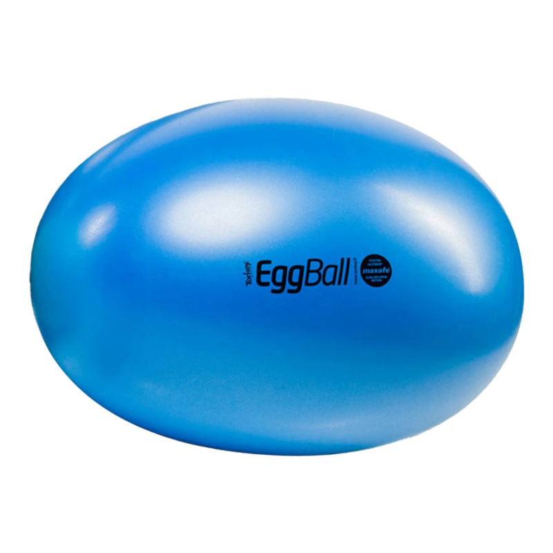 Míč oválný LEDRAGOMMA TONKEY EGG BALL Maxafe 65x95 cm modrá