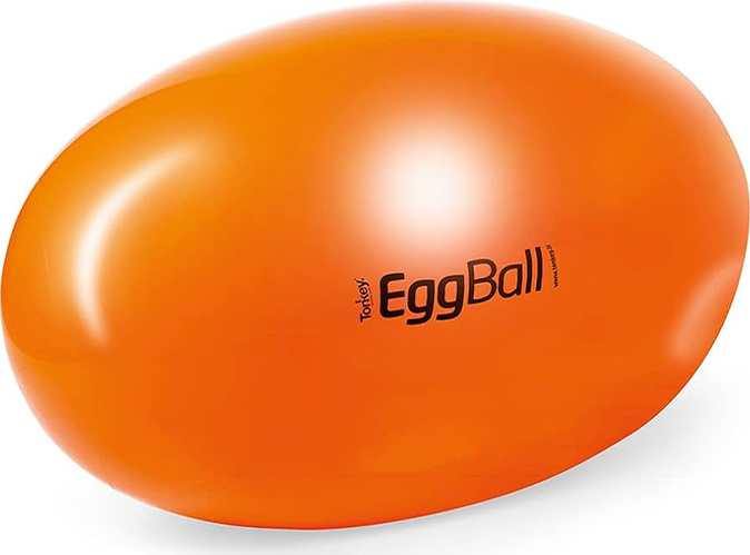 Gymnastický míč LEDRAGOMMA TONKEY EGG BALL Standard oválný 55x80 cm oranžová