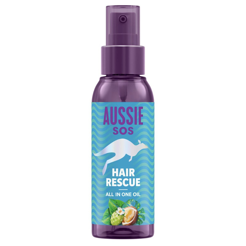 Aussie SOS Hair Rescue hydratační a vyživující olej na vlasy 100 ml