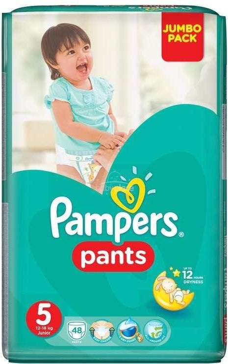 Pampers pants 5 12-17kg 48ks