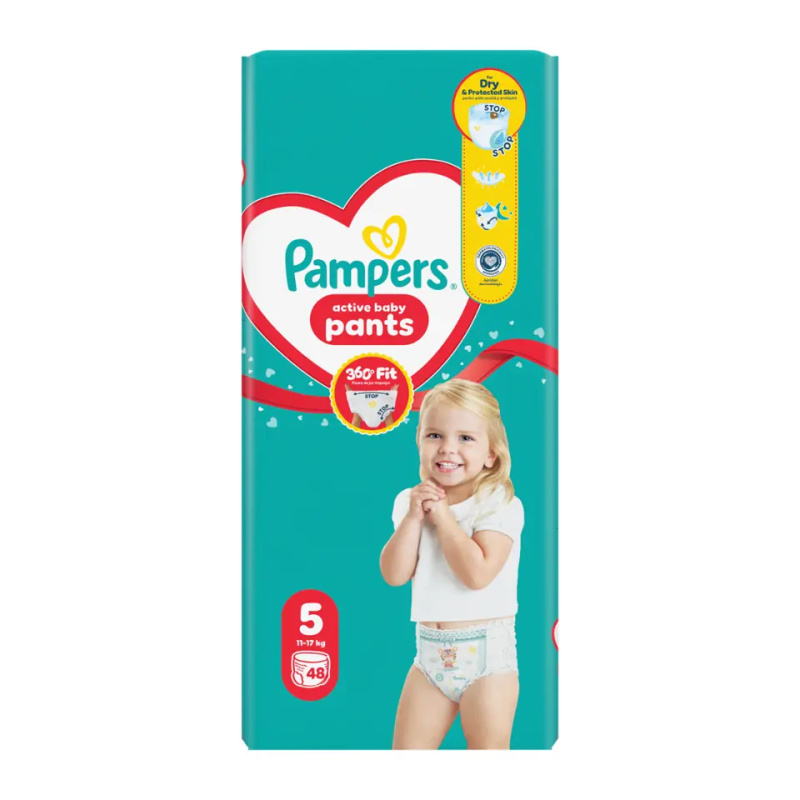Pampers pants 5 12-17kg 48ks