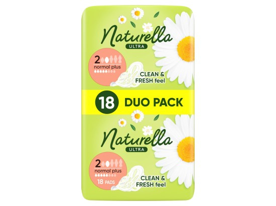Naturella Normal Plus vložky 18 ks