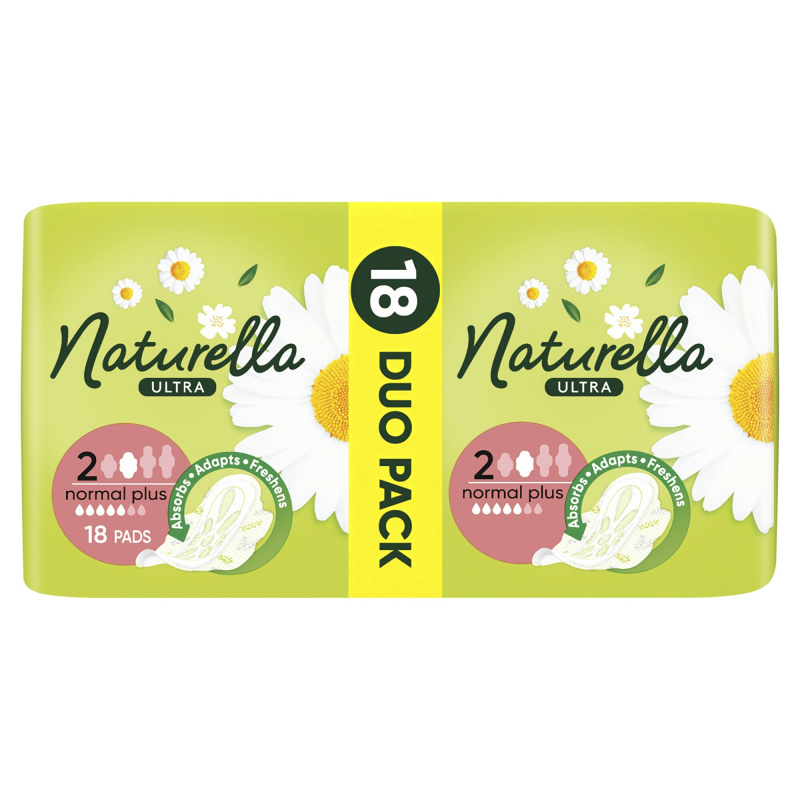 Naturella Normal Plus vložky 18 ks