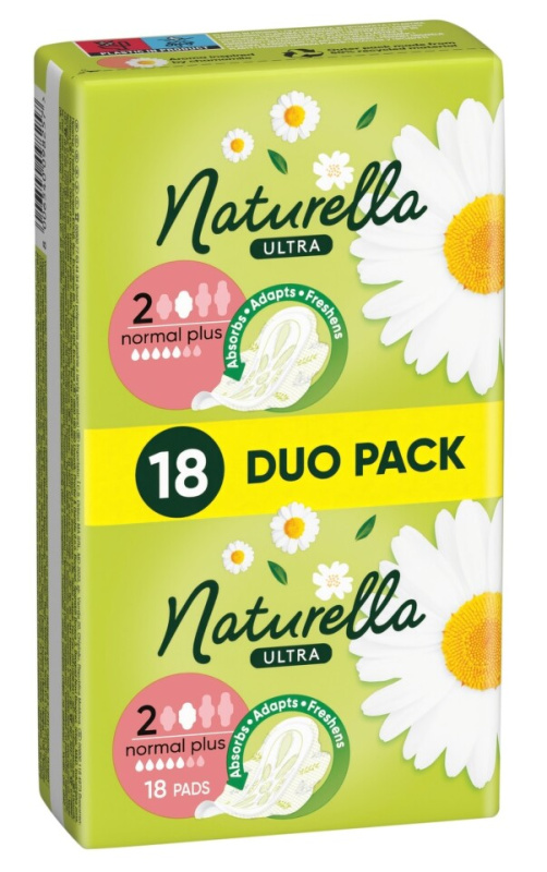 Naturella Normal Plus vložky 18 ks