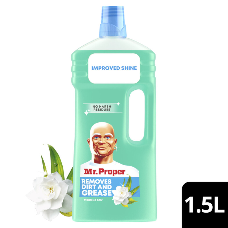 MR.PROPER Víceúčelový čisticí prostředek na podlahy Morning Dew 1,5 l