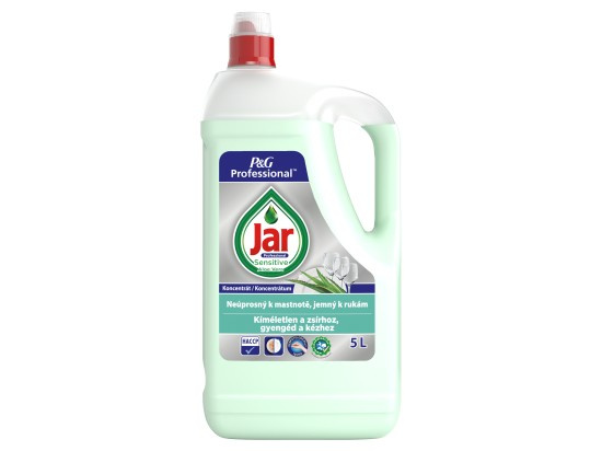 Jar Sensitive - prostředek na mytí nádobí - Aloe Vera, 5 l