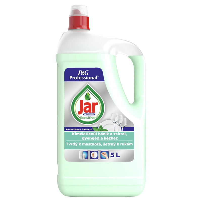 Jar Sensitive - prostředek na mytí nádobí - Aloe Vera, 5 l