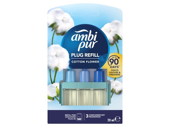 AmbiPur 3volution Cotton Fresh náhradní náplň 20 ml