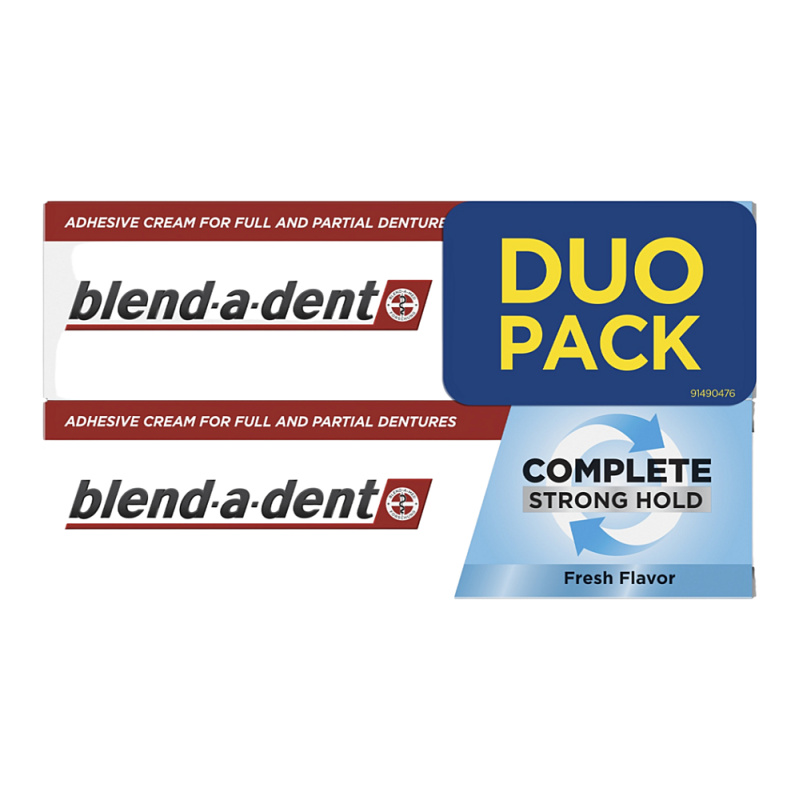Blend-a-dent Extra Strong Original fixační krém pro zubní náhrady 2x47 g