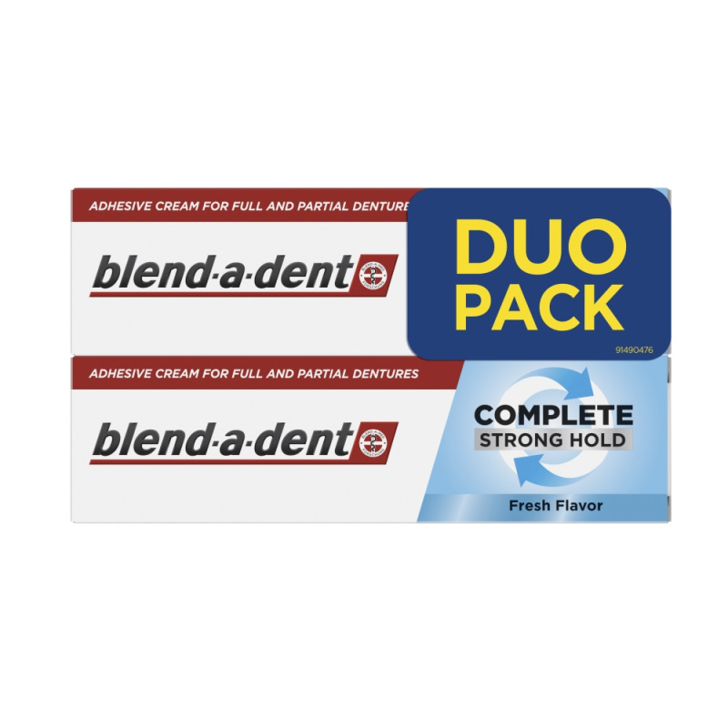 Blend-a-dent Extra Strong Original fixační krém pro zubní náhrady 2x47 g