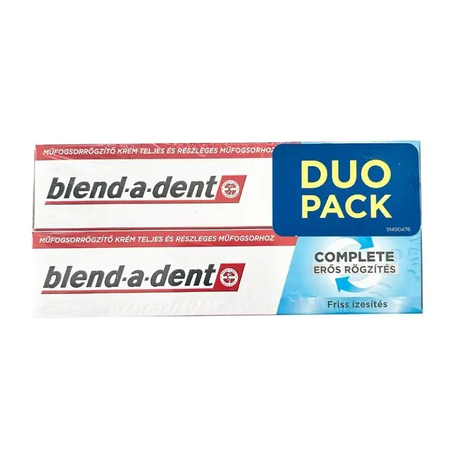 Blend-a-dent Extra Strong Original fixační krém pro zubní náhrady 2x47 g