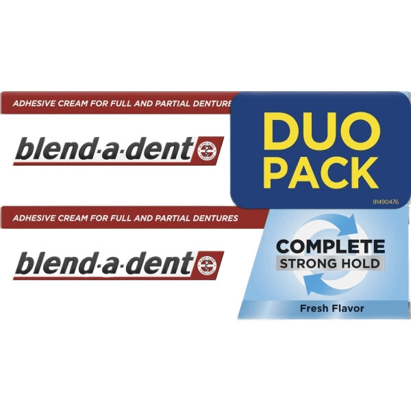 Blend-a-dent Extra Strong Original fixační krém pro zubní náhrady 2x47 g