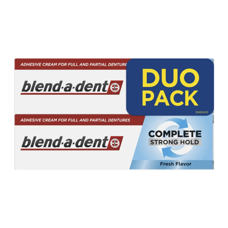 Blend-a-dent Extra Strong Original fixační krém pro zubní náhrady 2x47 g