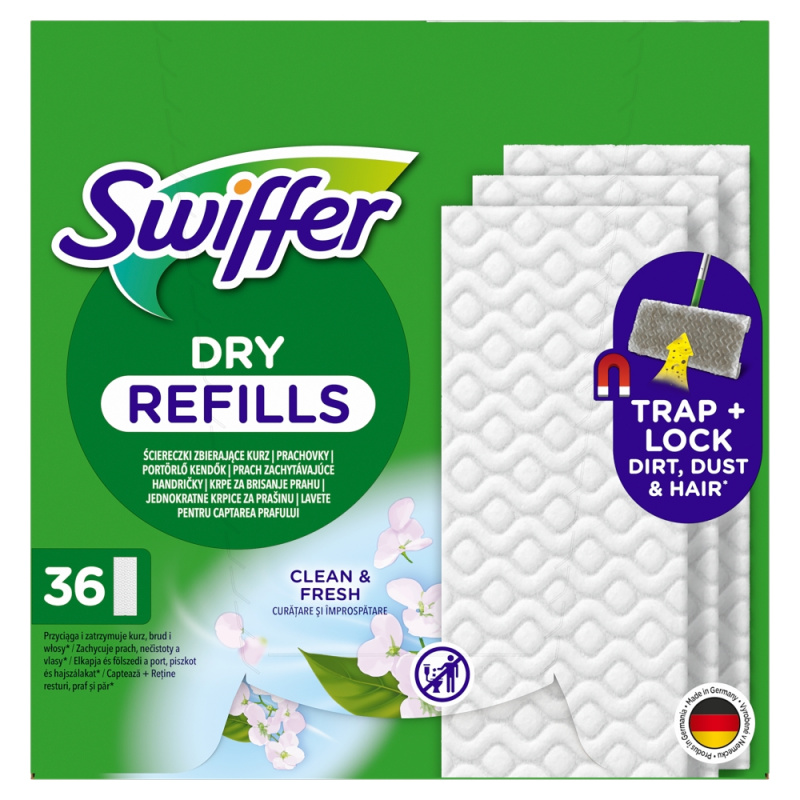 SWIFFER Prachovky na podlahu 36 kusů