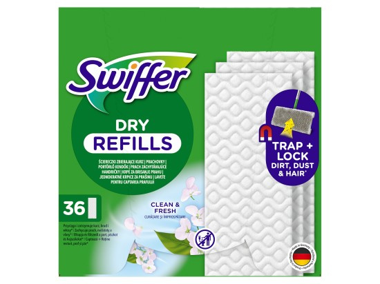 SWIFFER Prachovky na podlahu 36 kusů
