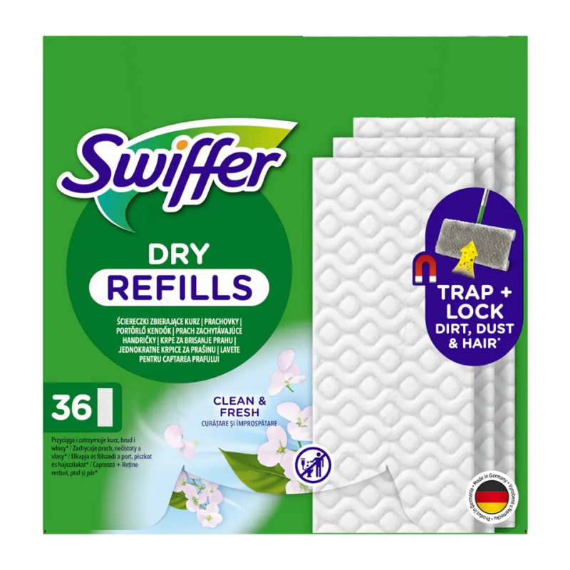 SWIFFER Prachovky na podlahu 36 kusů