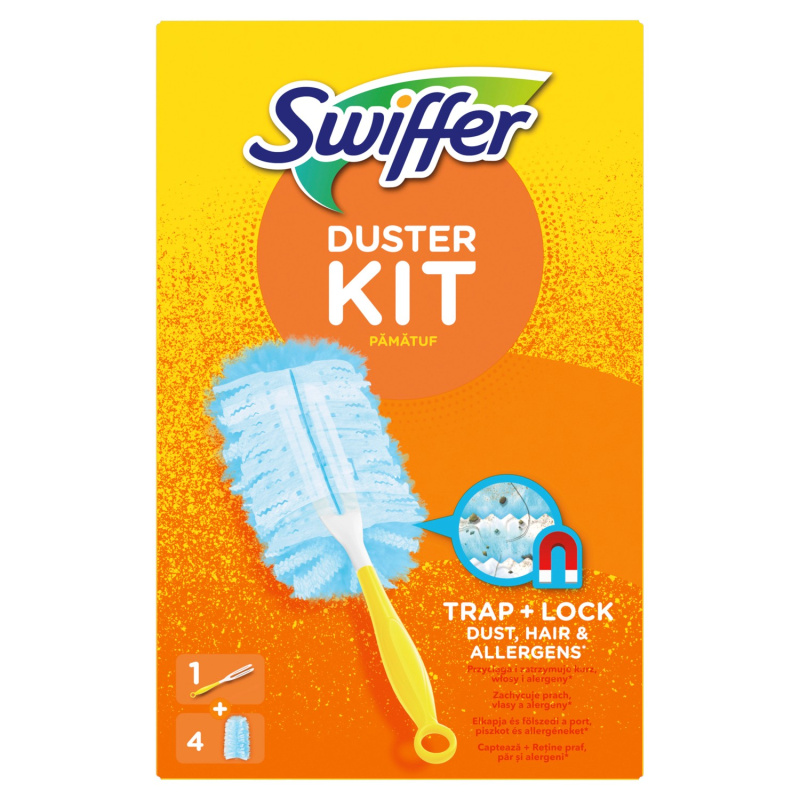 SWIFFER Sada 1 násada + 4 prachovky