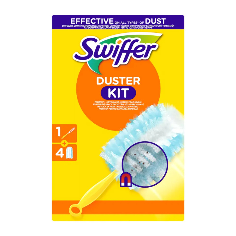 SWIFFER Sada 1 násada + 4 prachovky