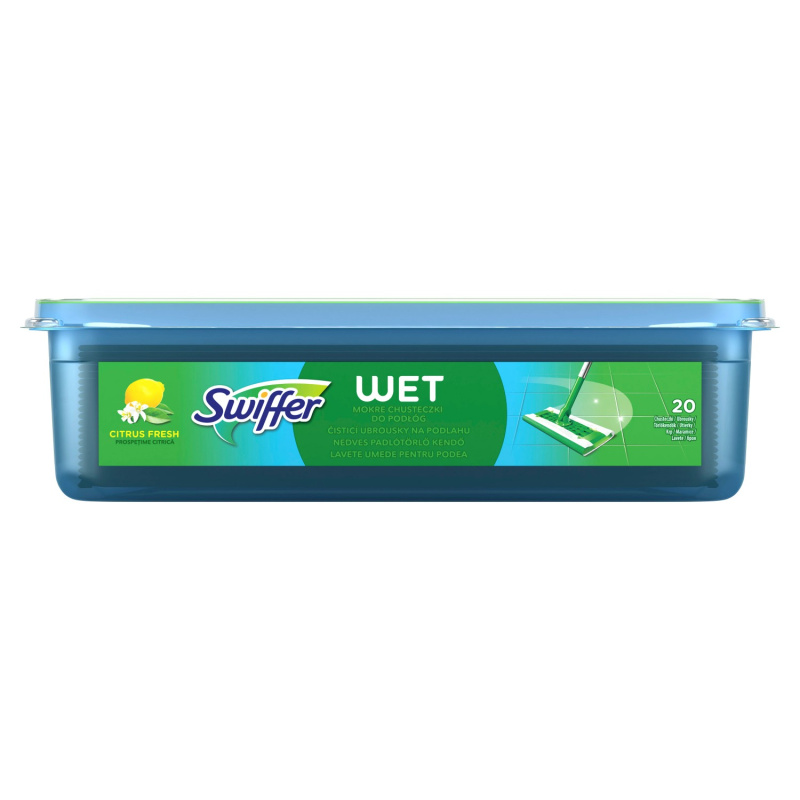 SWIFFER Prachovky na podlahu 20 kusů Citrus Fresh