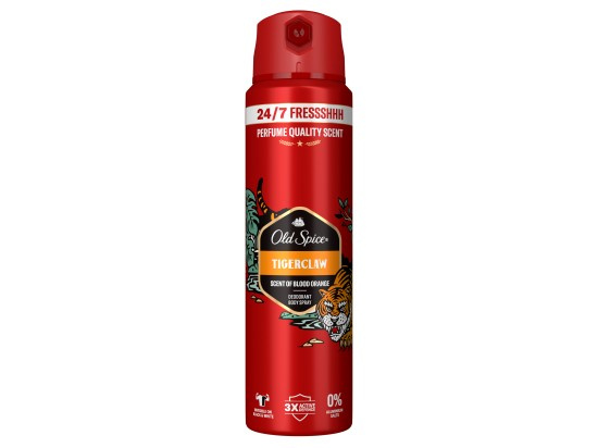 Old Spice Tigerclaw deodorant a tělový sprej pro muže 150 ml