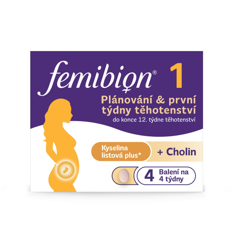 Femibion 1 Plánování a první týdny těhoten. tbl.28