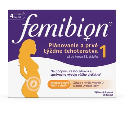 Femibion 1 Plánování a první týdny těhoten. tbl.28