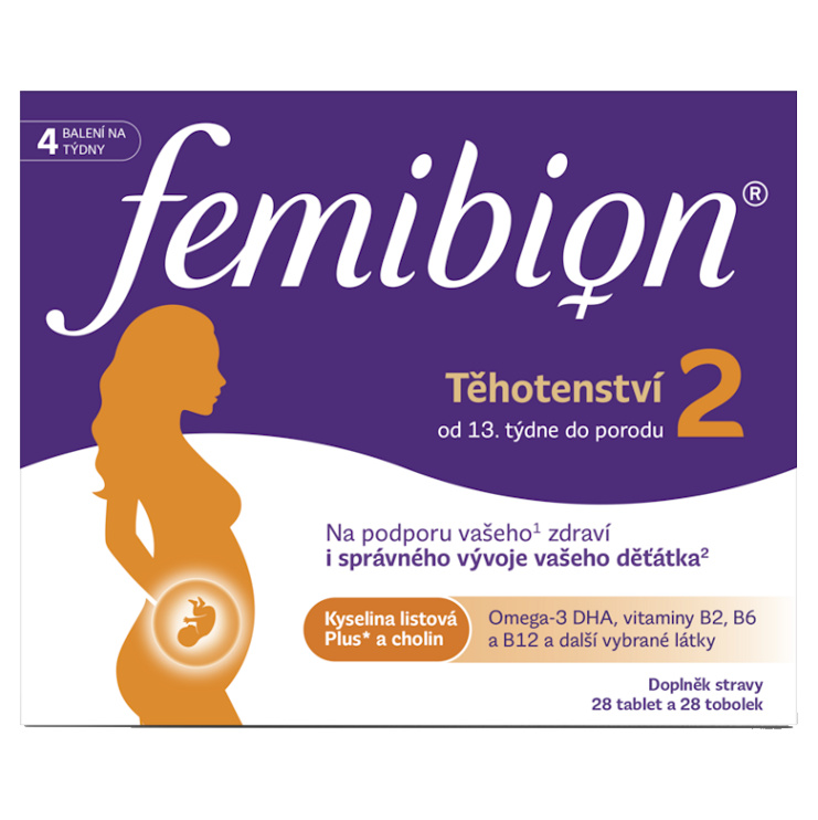 Femibion 2 Těhotenství tbl.28 + tob.28