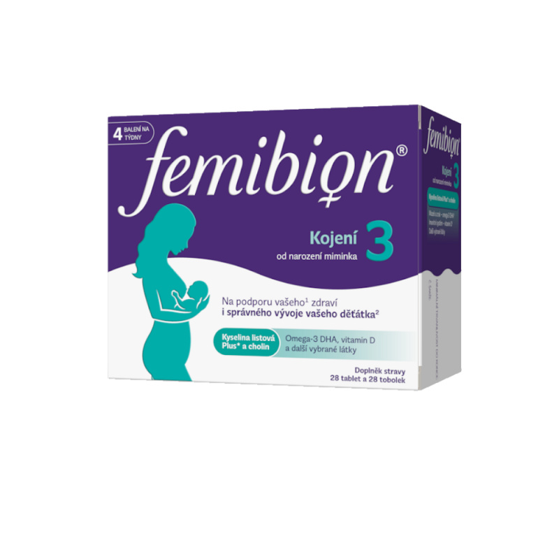 Femibion 3 Kojení tbl.28 + tob.28