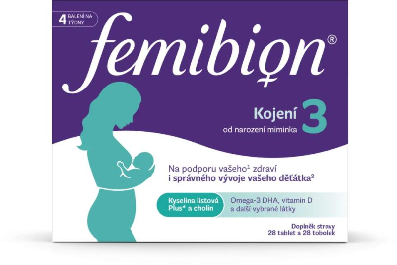 Femibion 3 Kojení tbl.28 + tob.28
