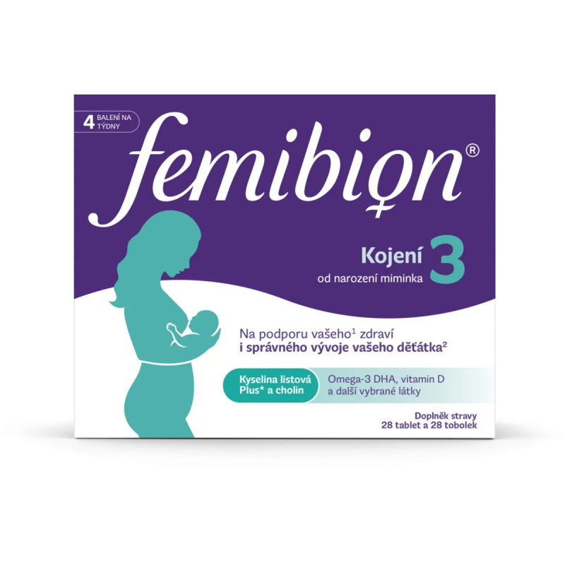 Femibion 3 Kojení tbl.28 + tob.28