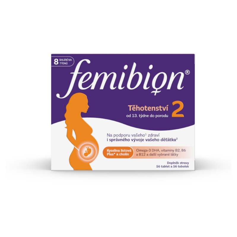 Femibion 2 Těhotenství tbl.56 + tob.56