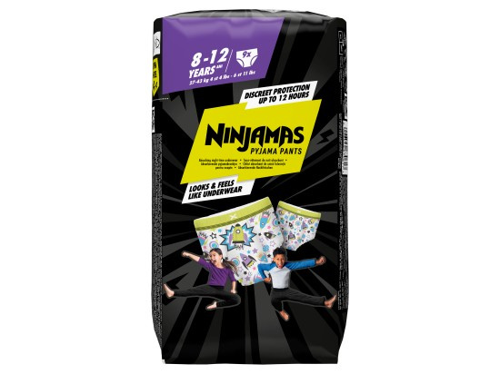 Pampers Ninjamas Pyjama Pants pyžamové plenkové kalhotky 27-43 kg Spaceships 9 ks