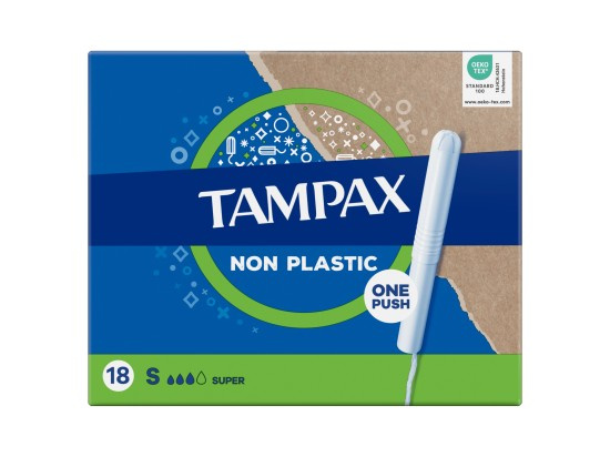 Tampax Super tampony s aplikátorem 18 ks