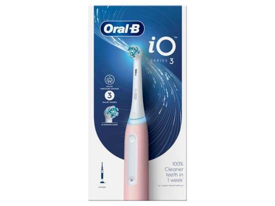 Oral B iO3 elektrický zubní kartáček Pink 1 ks