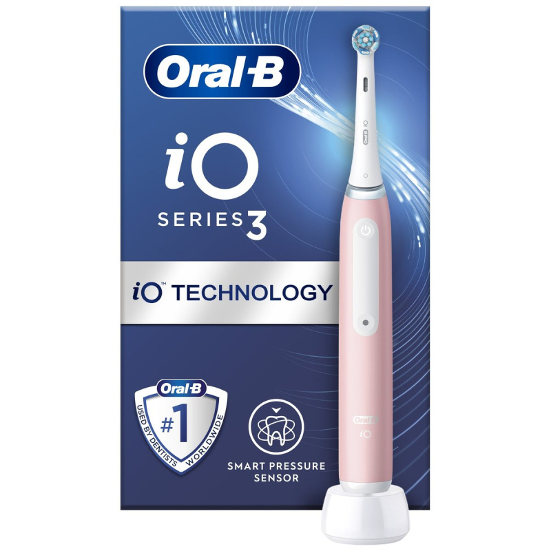 Oral-B iO 3 Pink elektrický zubní kartáček