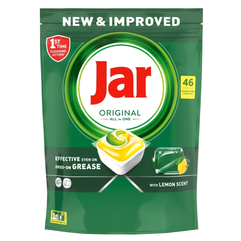 Tablety do myčky Jar - citron, 46 ks