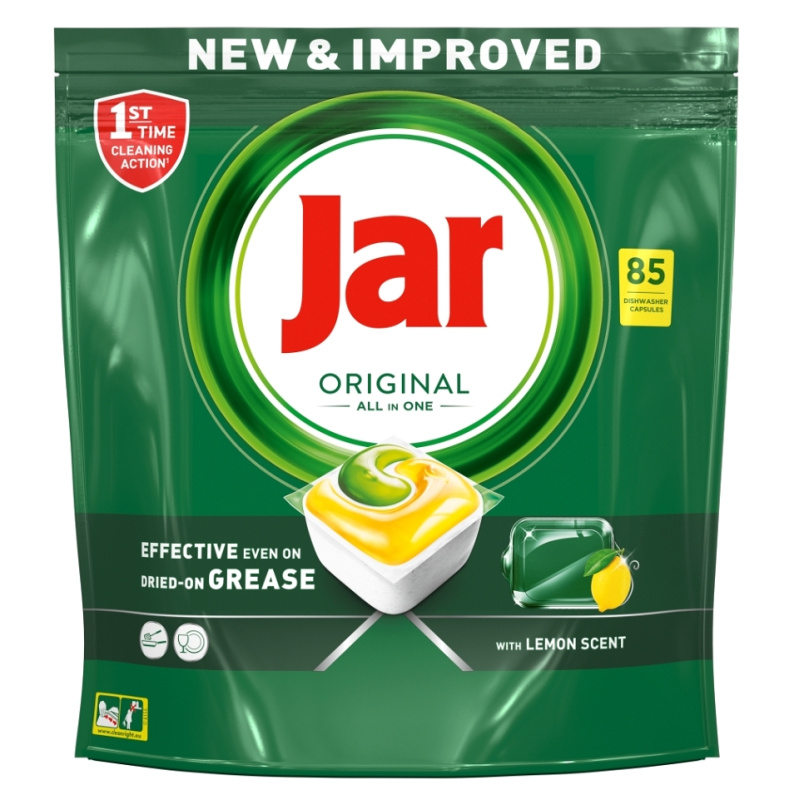 Tablety do myčky Jar - citron, 85 ks
