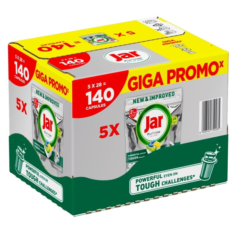 Jar Platinum Lemon kapsle do myčky