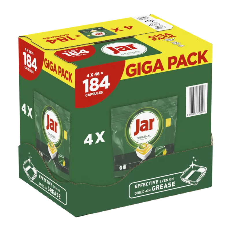 Jar Original All in One - kapsle do myčky - 4 x 46 kapslí