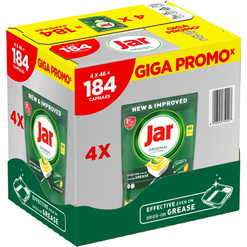 Jar Original All in One - kapsle do myčky - 4 x 46 kapslí